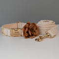 Lace Collar Free Engrave Dog Collar Leash Set For Medium Big  Pet Necklace Dog Wedding Accessories Female Dog Collars